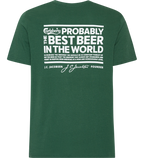 T-shirt Carlsberg "Probably the best" Green