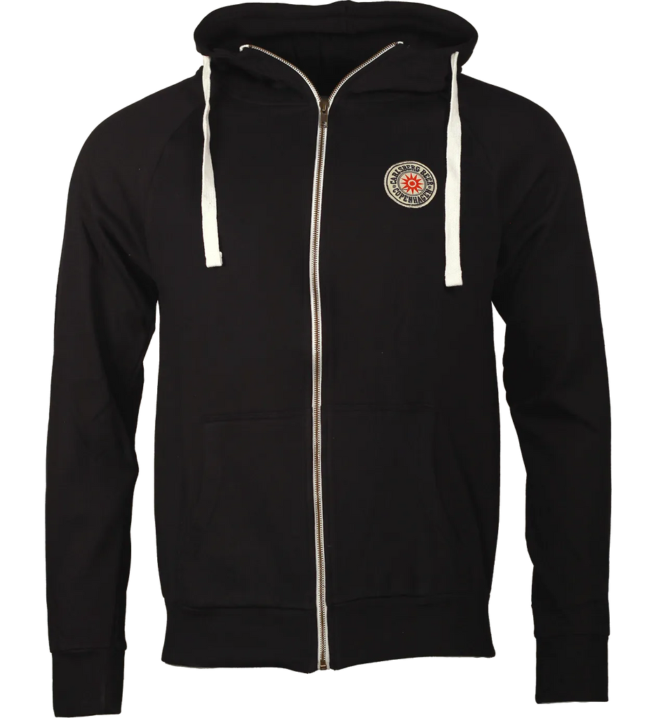 Carlsberg Star Zip Hoodie Black