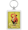 Carlsberg Drinking Man Plastic Keyring
