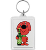 Carlsberg Hof Dog Plastic Keyring