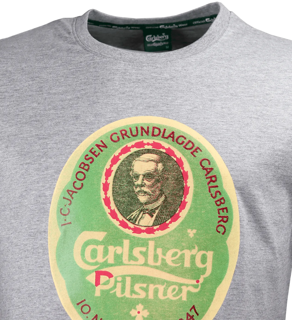 Carlsberg J.C. Jacobsen T-Shirt Grey