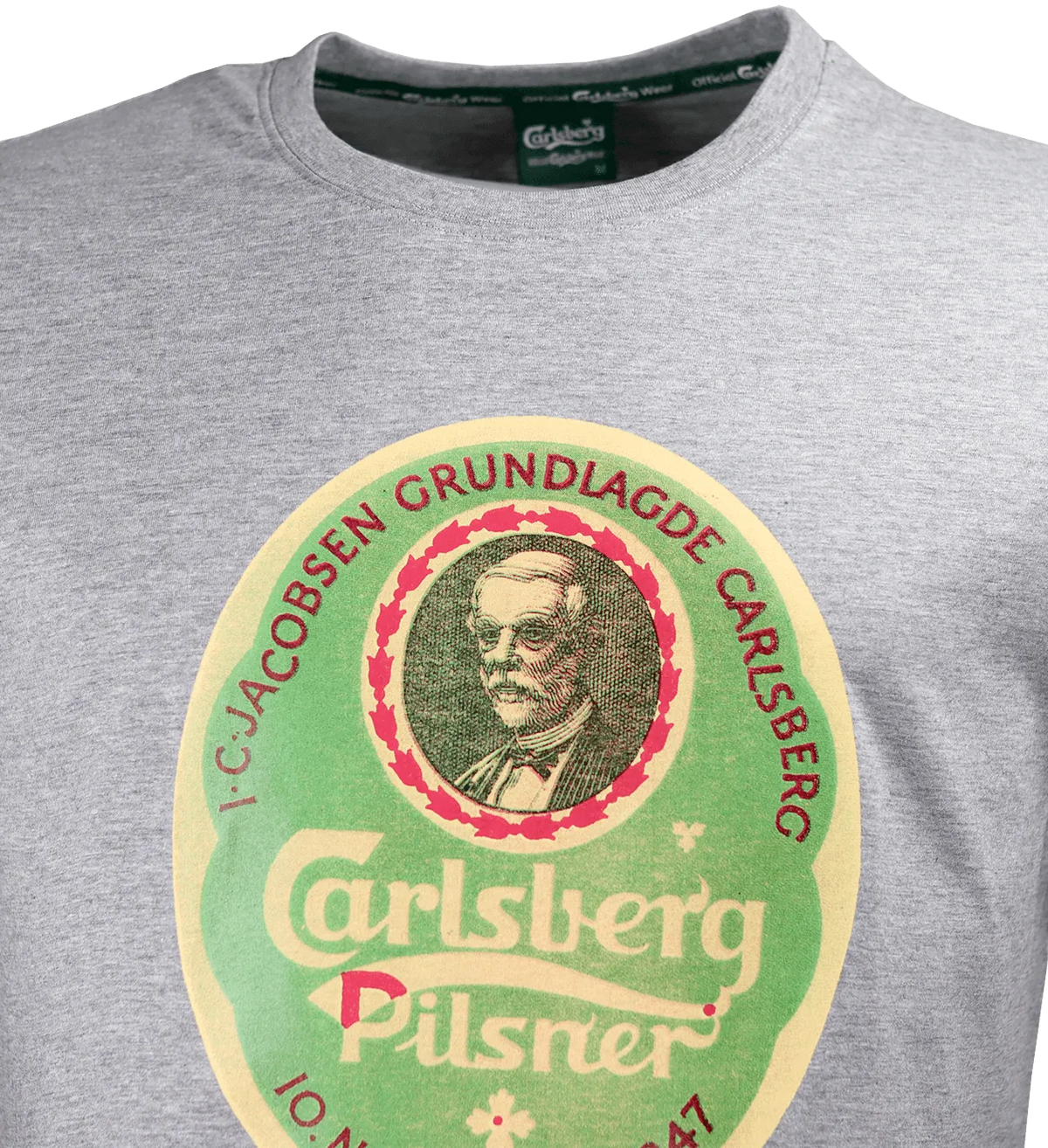 Carlsberg J.C. Jacobsen T-Shirt Grey