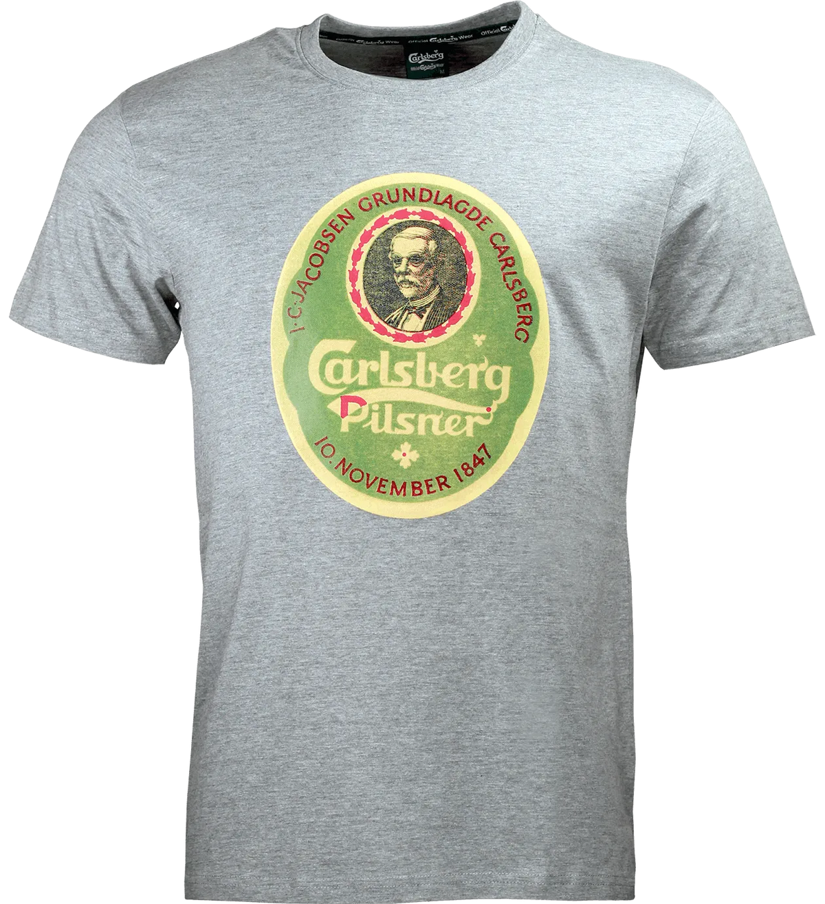 Carlsberg J.C. Jacobsen T-Shirt Grey