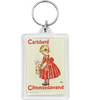 Carlsberg Lemon Soda Plastic Keyring