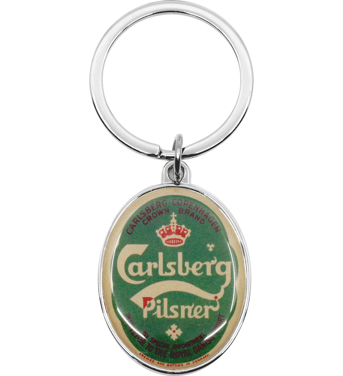 Carlsberg Pilsner Metal Keyring