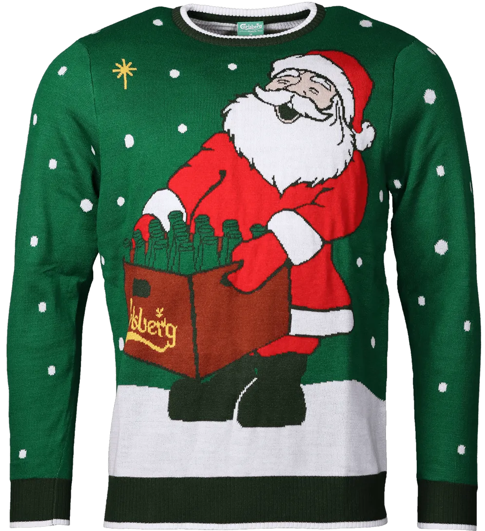 Carlsberg Santa Christmas Sweater