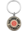 Carlsberg Star Metal Keyring