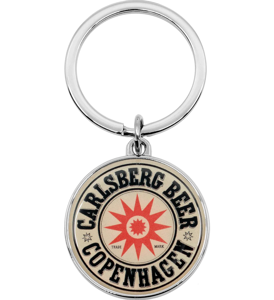 Carlsberg Star Metal Keyring