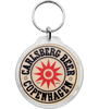 Carlsberg Star Plastic Keyring