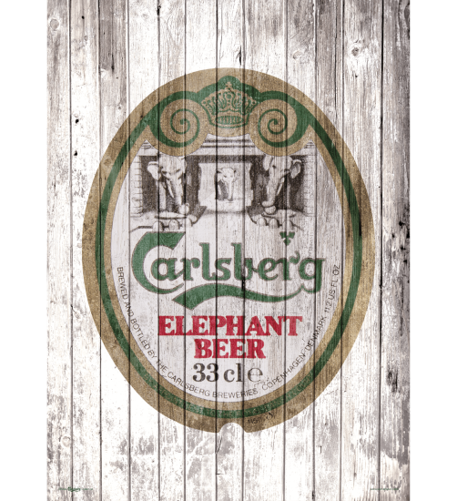 Carlsberg Elefantport Plakat