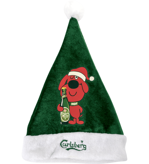 Carlsberg Hof Dog Christmas Hat