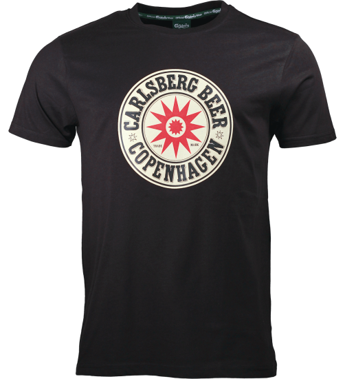 Carlsberg Stjerne T-Shirt Sort