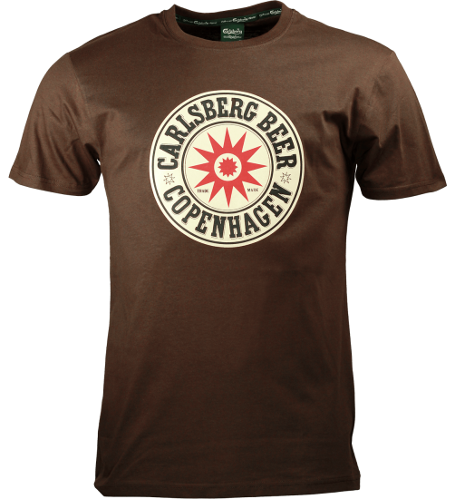Carlsberg Stjerne T-Shirt Brun