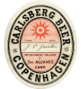 Carlsberg Beer Copenhagen Magnet