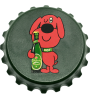 Carlsberg Hof Dog Beer Cap Bottle Opener