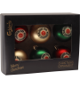 Carlsberg Christmas Star Ornaments 6-Pack