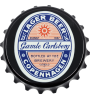 Gamle Carlsberg Beer Cap Bottle Opener