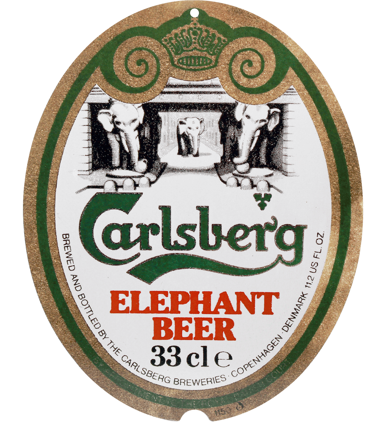 Carlsberg Elefantport Tinskilt Carlsberg Brand Store