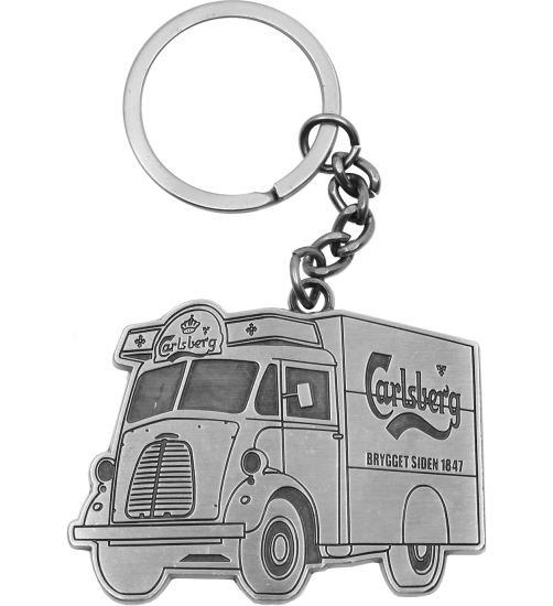 Carlsberg Truck Metal Keyring