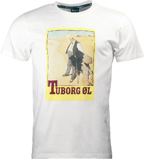 Tuborg Thirsty Man T-Shirt White