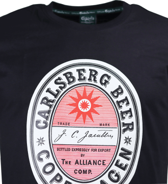Carlsberg Beer Copenhagen T-Shirt Black