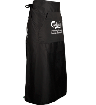 Carlsberg Waist Apron Black