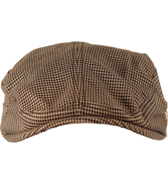 Carlsberg Flat Cap Brown