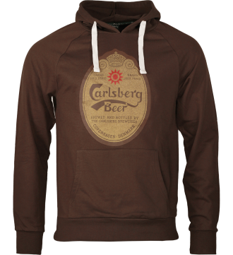 Carlsberg Gold Export Hoodie Brown