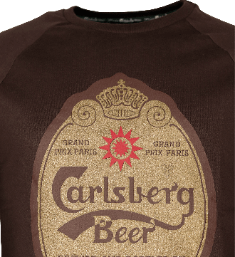 Carlsberg Gold Export Sweatshirt Brown