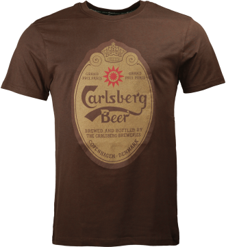 Carlsberg Gold Export T-Shirt Brown