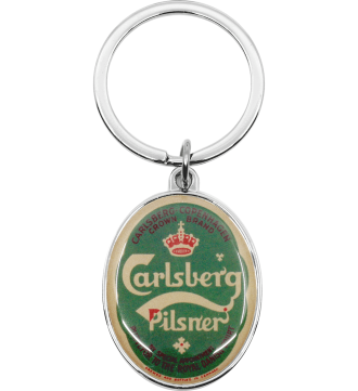 Carlsberg Pilsner Metal Keyring