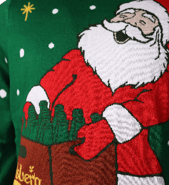 Carlsberg Santa Christmas Sweater