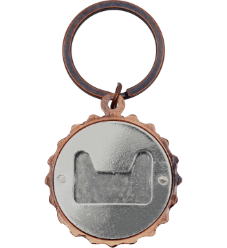 Carlsberg Star Copper Keyring