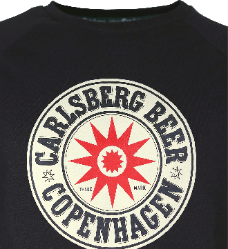 Carlsberg Star Sweatshirt Black
