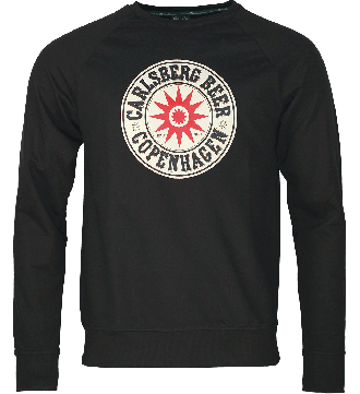 Carlsberg Star Sweatshirt Black