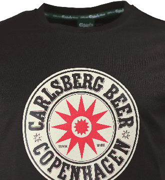 Carlsberg Star T-Shirt Black