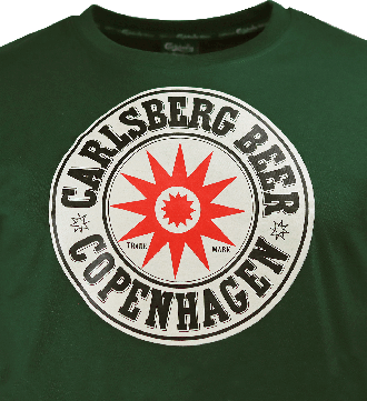 Carlsberg Star T-Shirt Green Carlsberg Star T-Shirt Green