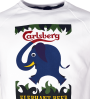 Carlsberg Elephant Beer Sweatshirt White