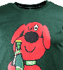 Carlsberg Hof Dog T-Shirt Green