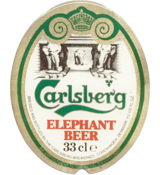 Carlsberg Elephant Gate Magnet