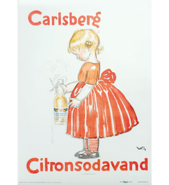 Carlsberg Citronsodavand Plakat